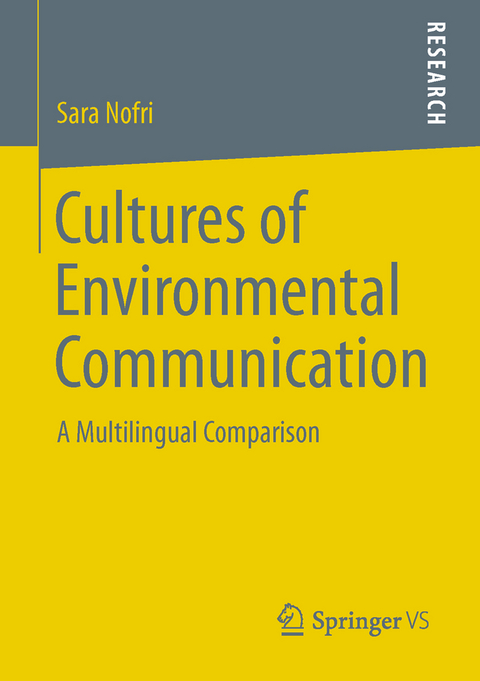 Cultures of Environmental Communication - Sara Nofri