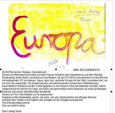 Europa- Notation