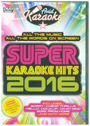 Super Karaoke Hits 2016, 1 DVD -  Various