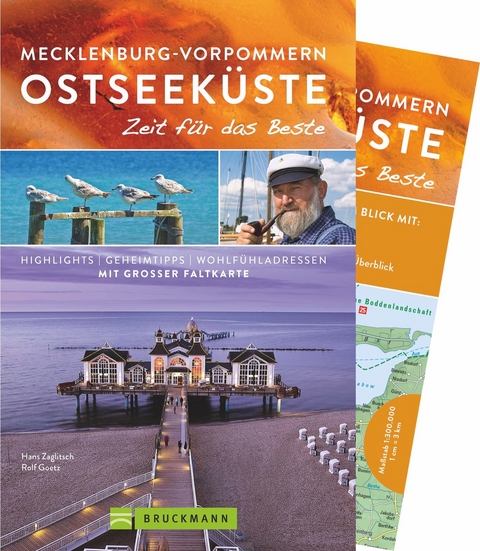 Mecklenburg-Vorpommern Ostseeküste – Zeit für das Beste - Rolf Goetz, Hans Zaglitsch