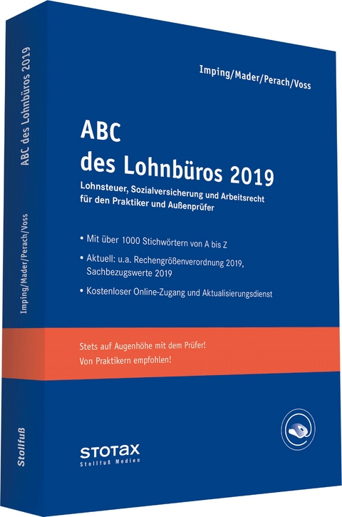 ABC des Lohnbüros 2018 - Klaus Mader, Detlef Perach, Rainer Voss, Andreas Imping