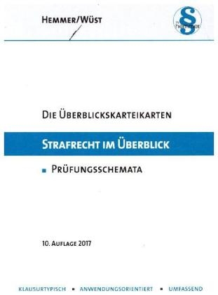 Strafrecht im Überblick - Karl-Edmund Hemmer, Achim Wüst