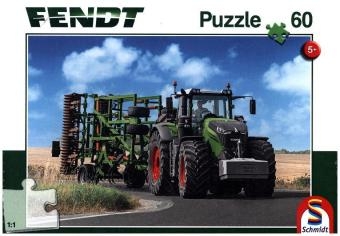 Fendt 1050 Vario mit Amazone Grubber Cenius (Kinderpuzzle)