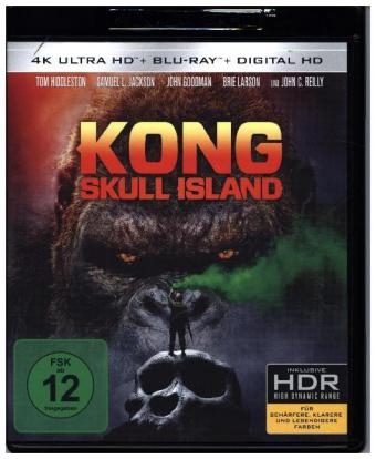 Kong: Skull Island 4K, 2 UHD-Blu-ray