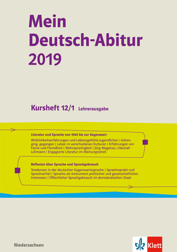 Mein Deutsch-Abitur 2019. Ausgabe Niedersachsen