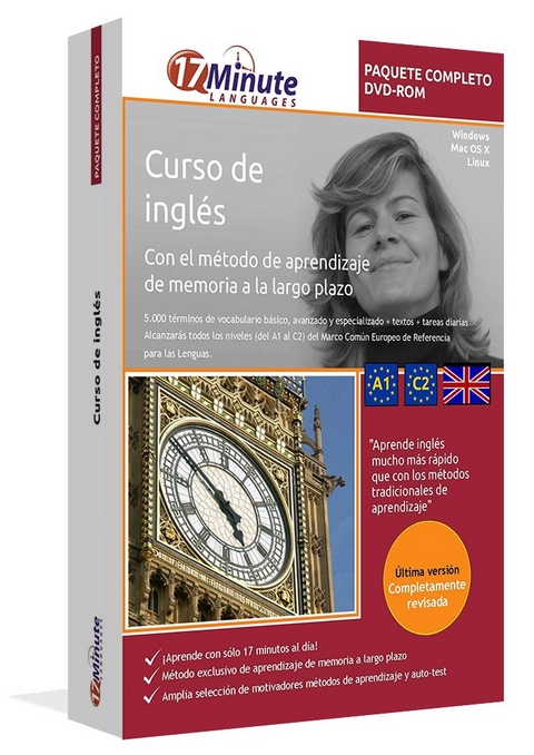 Curso de inglés: Paquete completo (desde el nivel A1 hasta el C2)