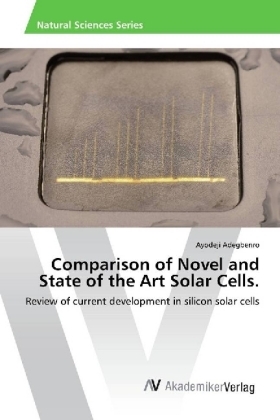 Comparison of Novel and State of the Art Solar Cells - Ayodeji Adegbenro