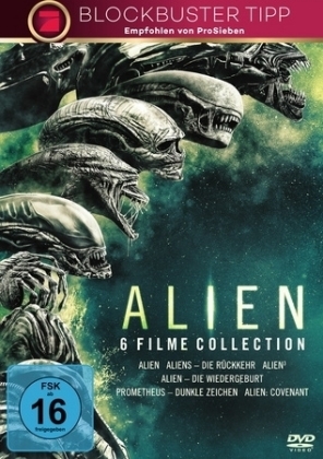 Alien - 6 Filme Collection, 6 DVDs