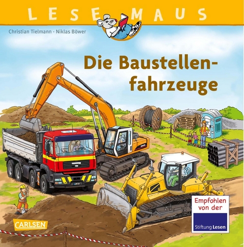 LESEMAUS 157: Die Baustellenfahrzeuge - Christian Tielmann