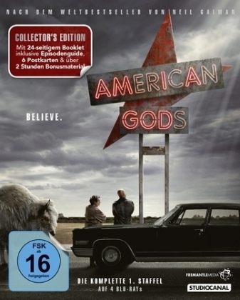 American Gods. Staffel.1, 4 Blu-rays (Colllector's Edition)