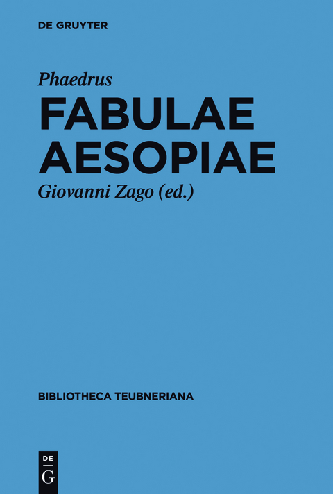 Fabulae Aesopiae -  Phaedrus