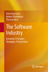 The Software Industry - Peter Buxmann, Heiner Diefenbach, Thomas Hess