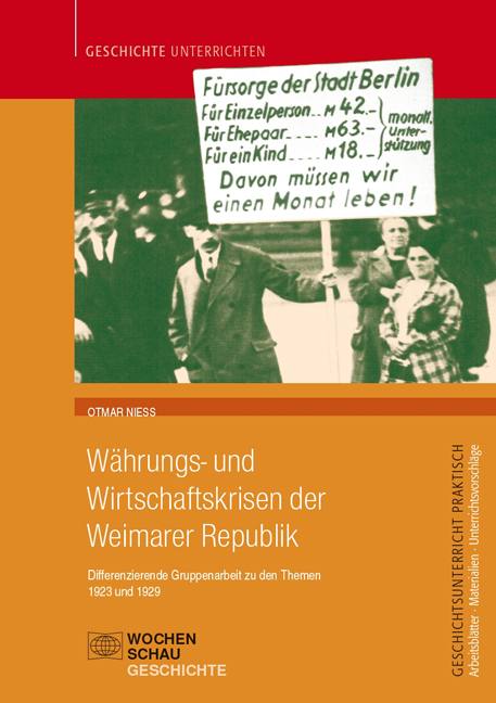 Währungs- und Wirtschaftskrisen in der Weimarer Republik - Ottmar Nieß