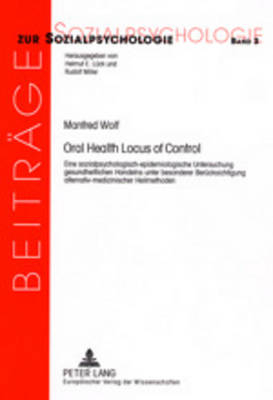 Oral Health Locus of Control - Manfred Wolf