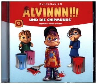 Alvinnn!!! und die Chipmunks - Alvins Geheime Kräfte. Tl.9, 1 Audio-CD