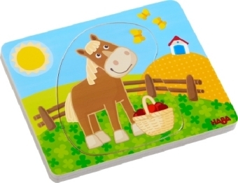 Holzpuzzle Lustiges Landleben (Kinderpuzzle)