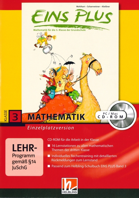 EINS PLUS 3. Ausgabe Deutschland. Lernsoftware für die Klasse - David Wohlhart, Michael Scharnreitner, Kleißner Elisa