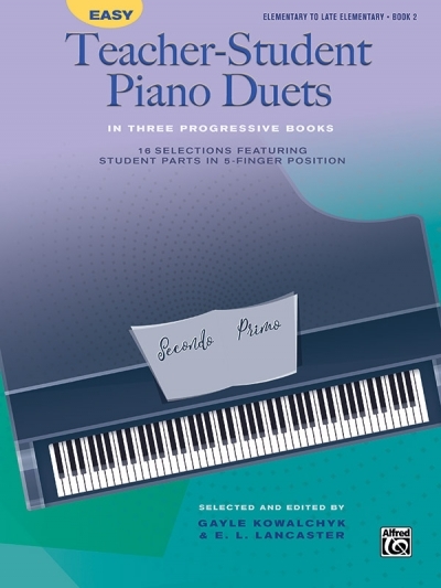 Easy Teacher-Student Piano Duets 2 - 