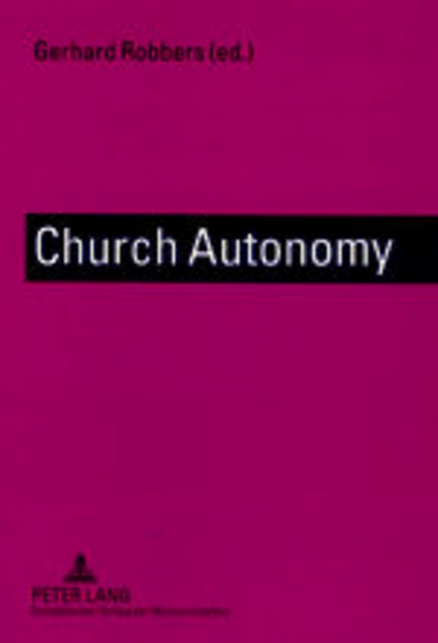Church Autonomy - 