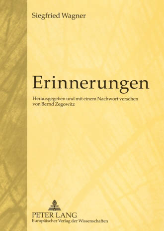 Erinnerungen - Bernd Zegowitz