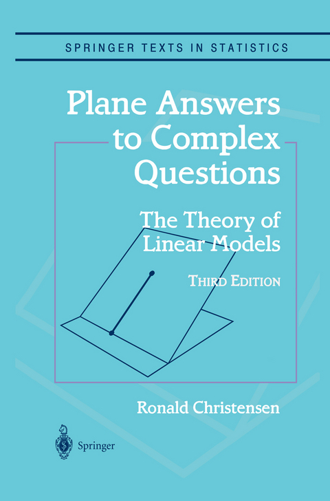 Plane Answers to Complex Questions - Ronald Christensen