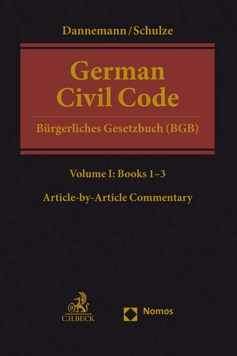 german-civil-code-volume-i-von-gerhard-dannemann-isbn-978-3-406-70035