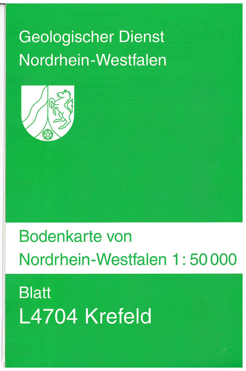 Bodenkarten von Nordrhein-Westfalen 1:50000 / Bodenkarten von Nordrhein-Westfalen 1 : 50000 - Reinhold Roth, Hans Mertens, Wilhelm Paas