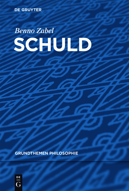 Schuld - Benno Zabel