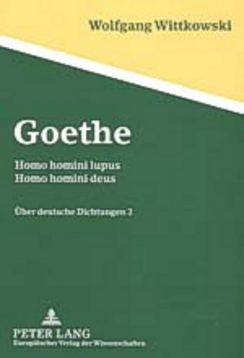 Goethe - Wolfgang Wittkowski