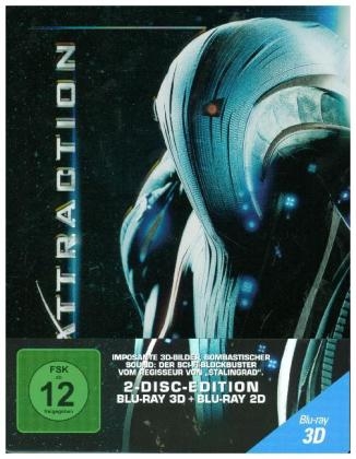 Attraction 3D, 1 Blu-ray (Limited SteelBook inkl. 3D- & 2D-Version)