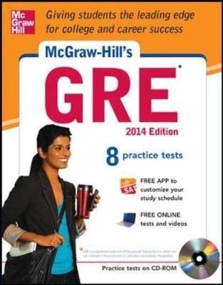 McGraw-Hill's GRE with CD-ROM, 2014 Edition - Steven Dulan