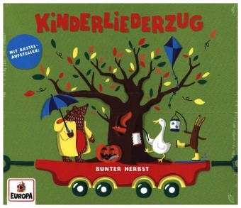Kinderliederzug - Bunter Herbst, 1 Audio-CD - Felix &amp Lena;  die Kita-Kids