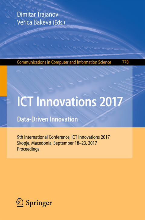 ICT Innovations 2017 - 