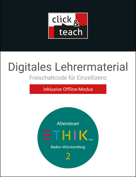 Abenteuer Ethik – Baden-Württemberg - neu / Abenteuer Ethik BW click & teach 2 Box - neu - Sebastian Emling, Christian Eschmann, Stefanie Haas, Anne-Kathrin Meinel, Stefanie Perraut-Wendland, Jörg Peters, Martina Peters, Bernd Rolf