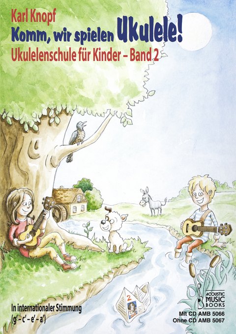 Komm, wir spielen Ukulele! Band 2. Ohne CD - Karl Knopf