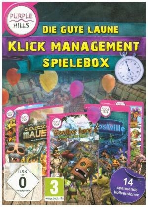 Die gute Laune Klick-Management Spielebox, 1 DVD-ROM