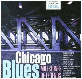 Chicago Blues - Milestones of Legends, 10 Audio-CDs -  Various