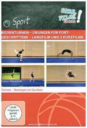 Bodenturnen - Übungen für Fortgeschrittene Langfilm und 3 Kurzfilme, 1 DVD