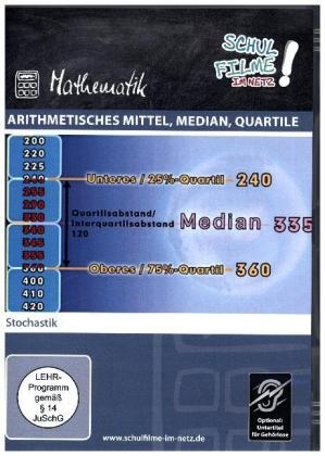 Arithmetisches Mittel, Median, Quartile, 1 DVD