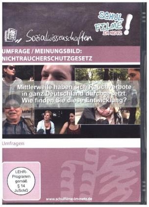 Umfrage / Meinungsbild: Nichtraucherschutzgesetz, 1 DVD