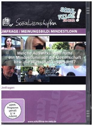 Umfrage / Meinungsbild: Mindestlohn, 1 DVD