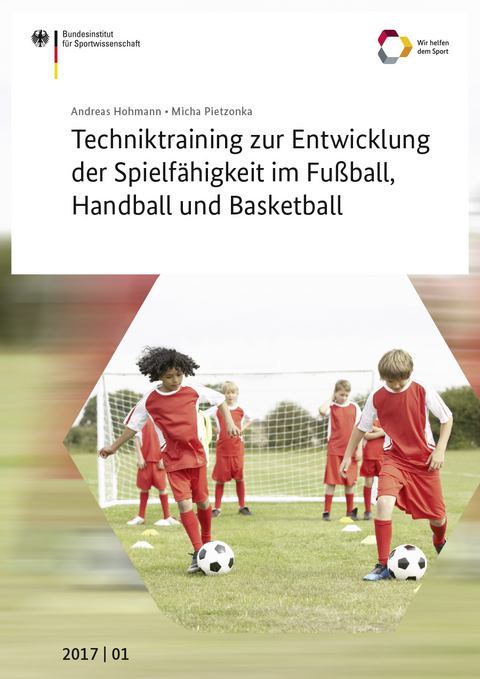 Techniktraining zur Entwicklung der Spielfähigkeit im Fußball, Handball und Basketball - Andreas Hohmann, Micha Pietzonka