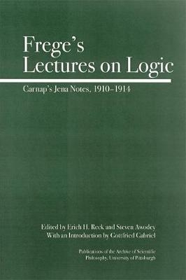 Frege's Lectures on Logic - 