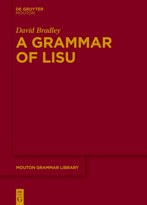 A Grammar of Lisu - David Bradley