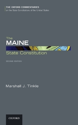 The Maine State Constitution - Marshall J. Tinkle