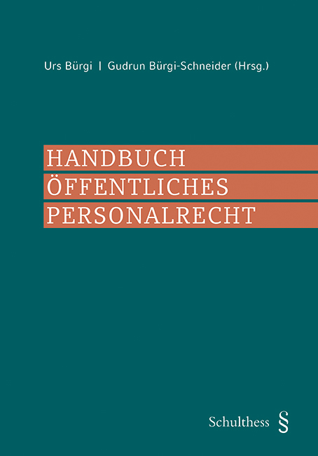Handbuch Öffentliches Personalrecht - 