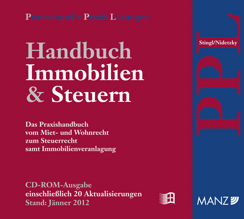 Handbuch Immobilien & Steuern  inkl. 22. AL - CD-ROM - Walter Stingl, Gerhard Nidetzky