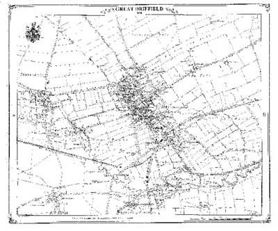 Driffield 1850 Heritage Cartography Victorian Town Map - Peter J. Adams