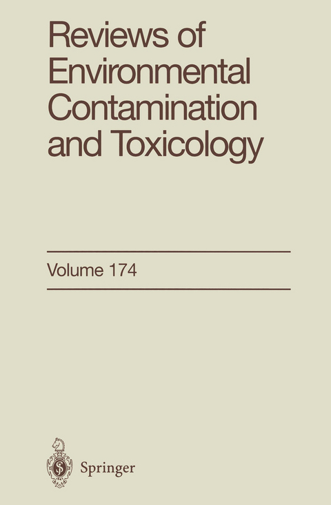 Reviews of Environmental Contamination and Toxicology - George W. Ware