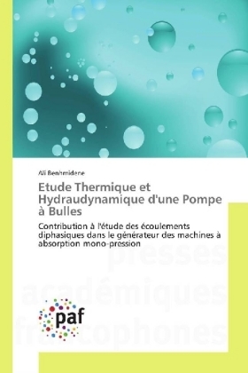 Etude Thermique et Hydraudynamique d'une Pompe Ã  Bulles - Ali Benhmidene